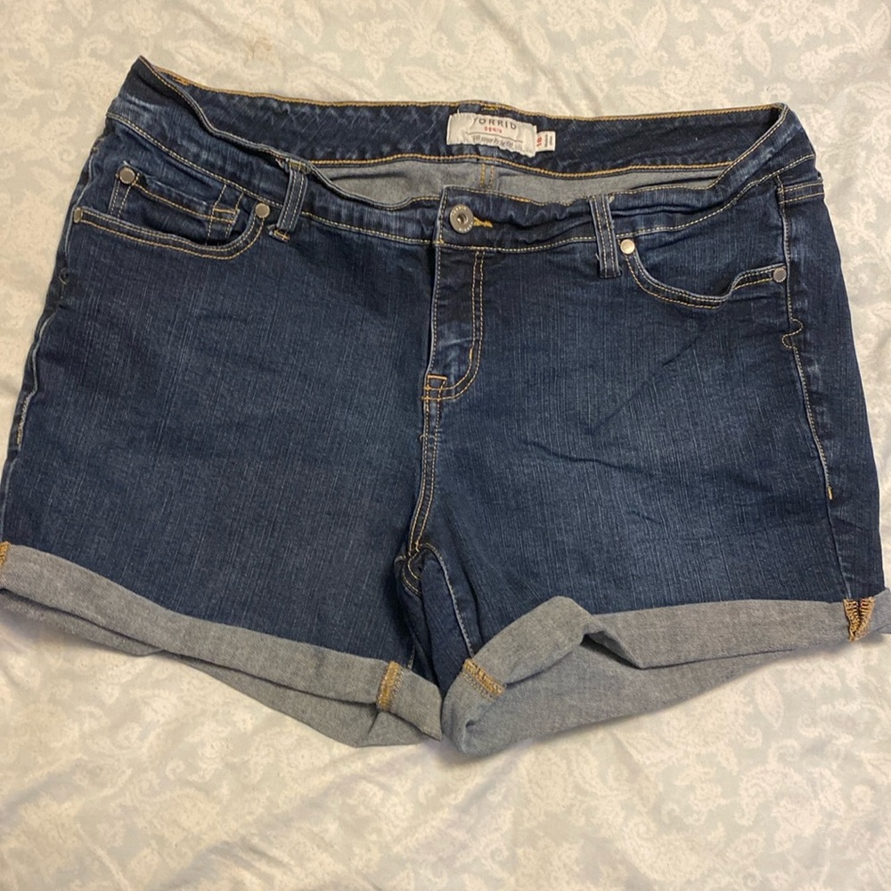 Torrid Jean shorts